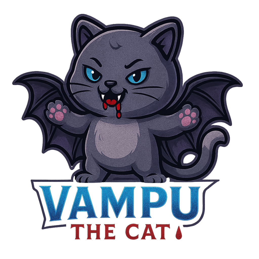 VAMPU THE CAT Logo